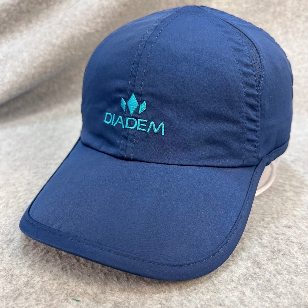 Diadem Logo Unisex Navy Blue Diadem Athletic Performance Hat Adjustable OSFM